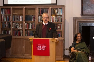 Rudrangshu Mukherjee, Jury Chair of the DSC Prize 2018.