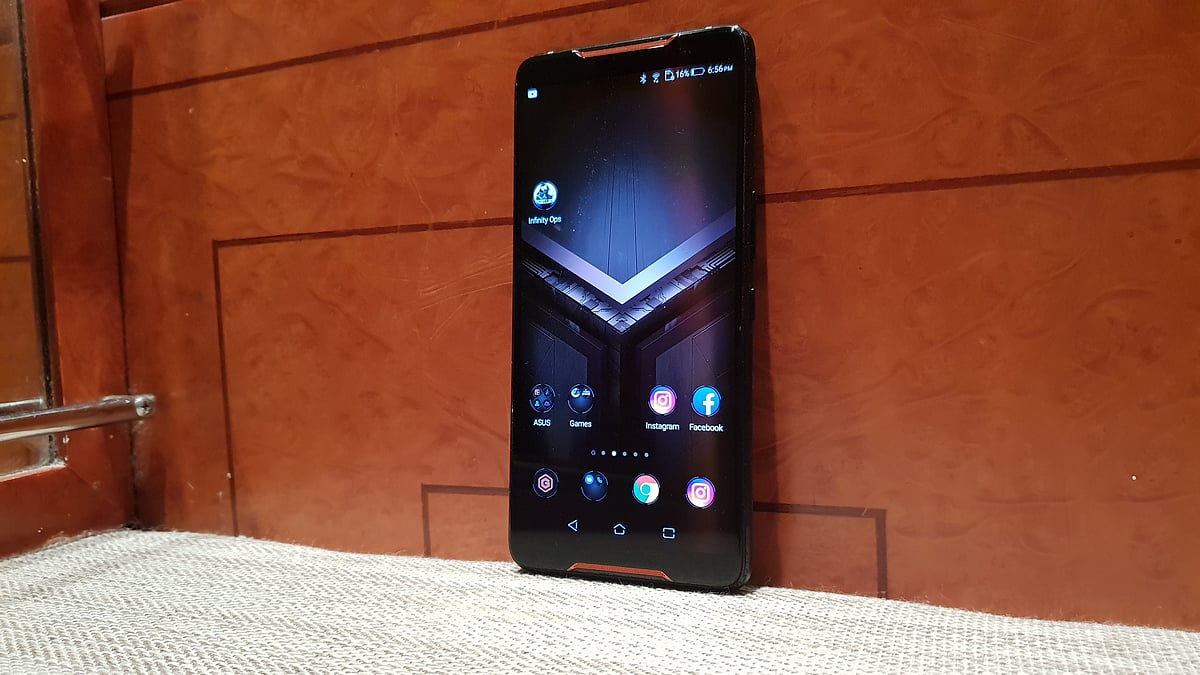 The ASUS ROG gaming smartphone.