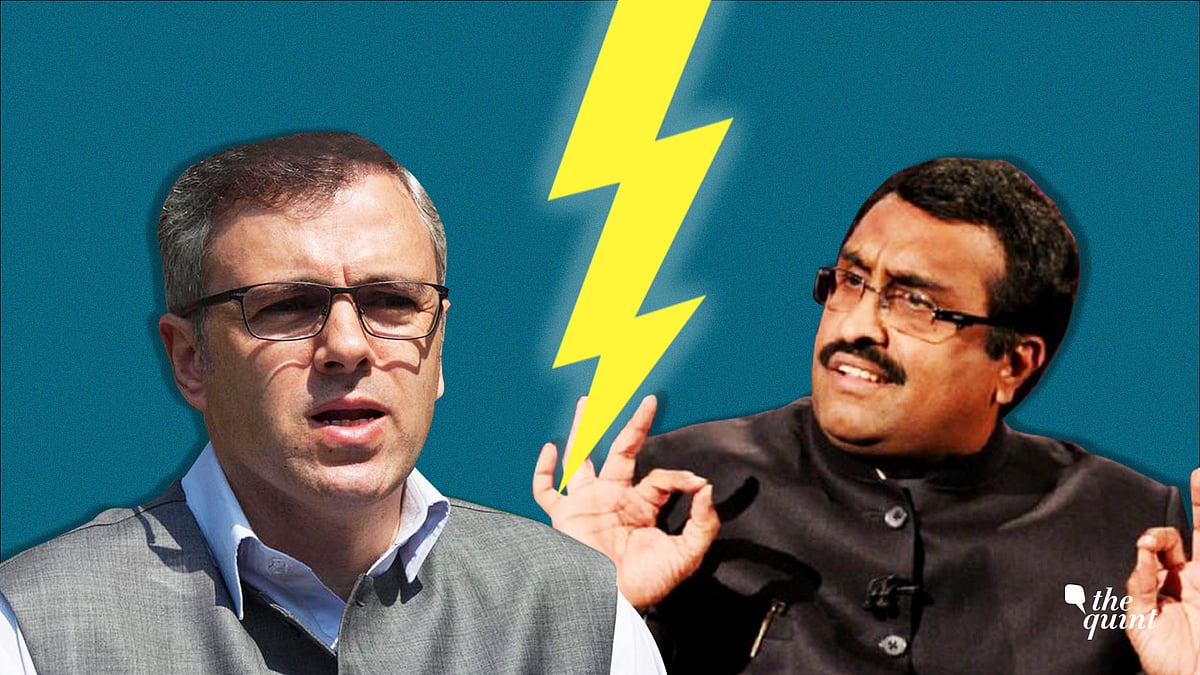 After Abdullah’s demand, Madhav asked the former to take it in his stride, saying he didn’t mean to offend him.