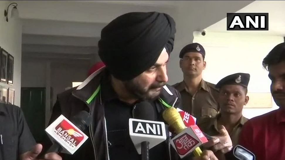 Congress leader Navjot Singh Sidhu.