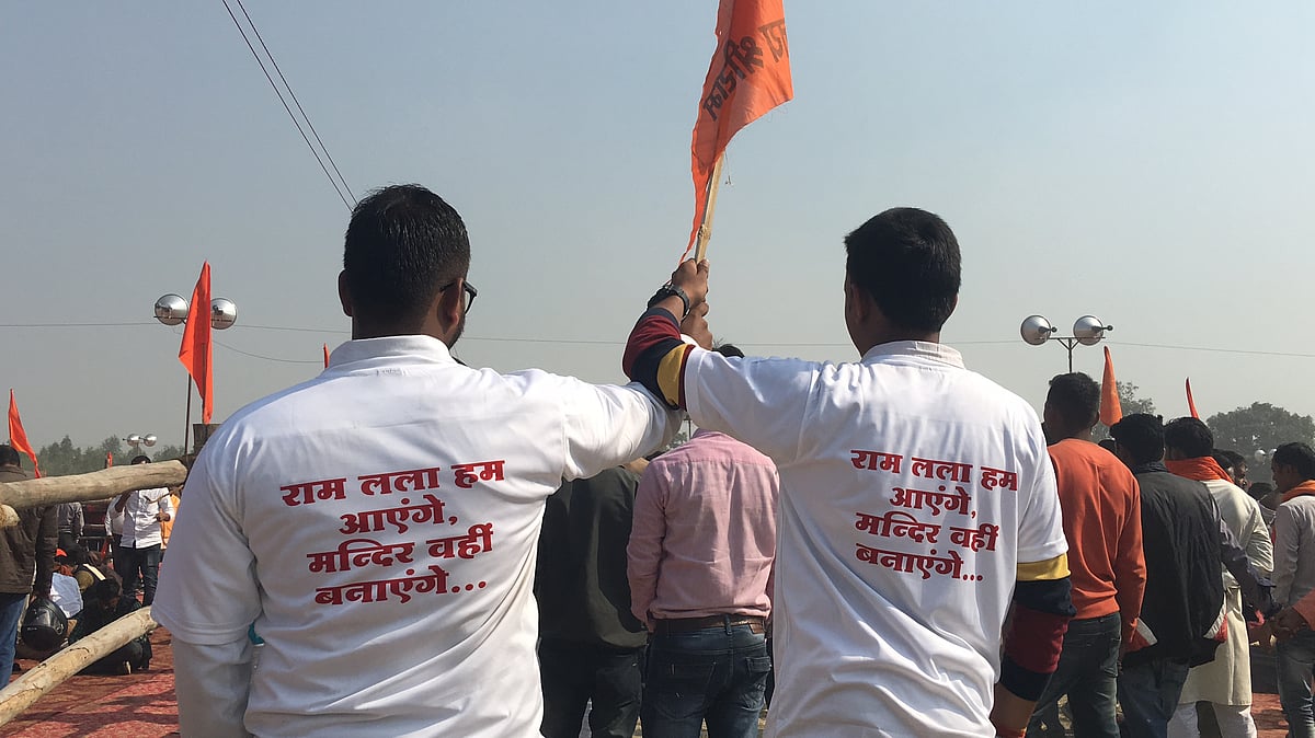 ‘Mandir won’t be made on its own, we all must try for it’, says a resident of Ayodhya.
