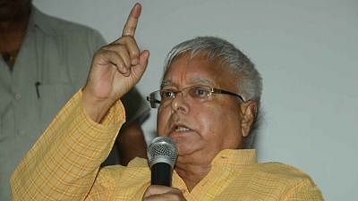 RJD chief Lalu Prasad Yadav. 