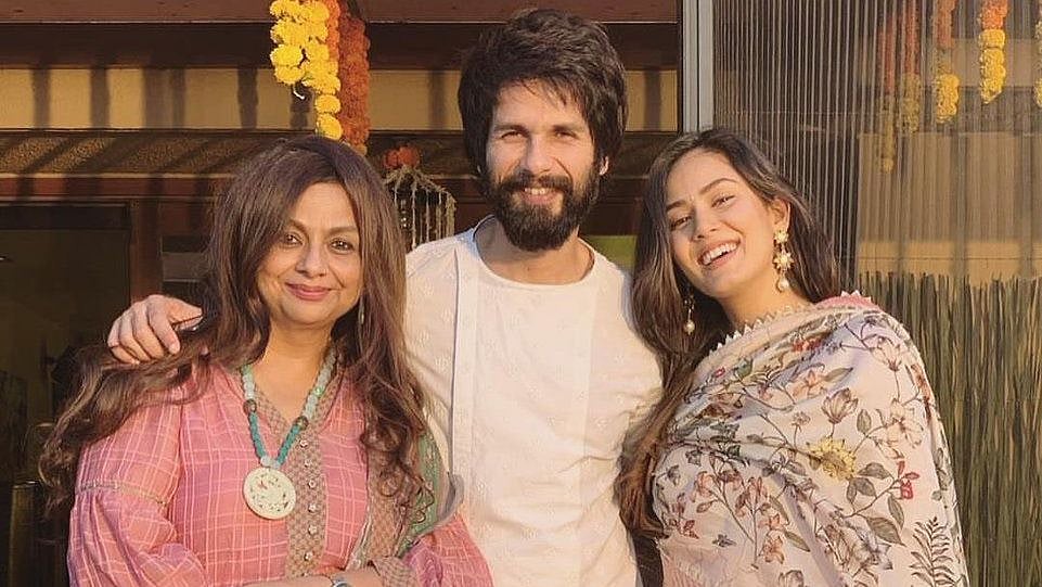 Shahid and Mira celebrate Diwali. 