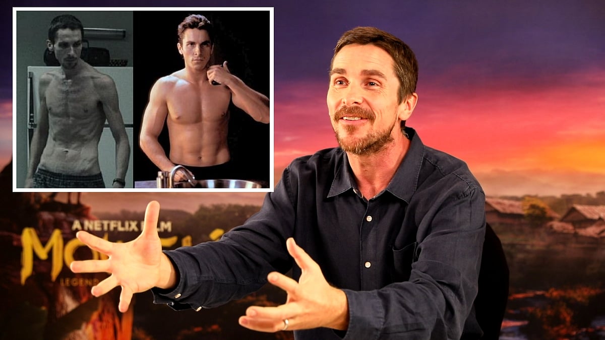 Christian Bale was in Mumbai to promote the Netflix film <i>Mowgli. </i>
