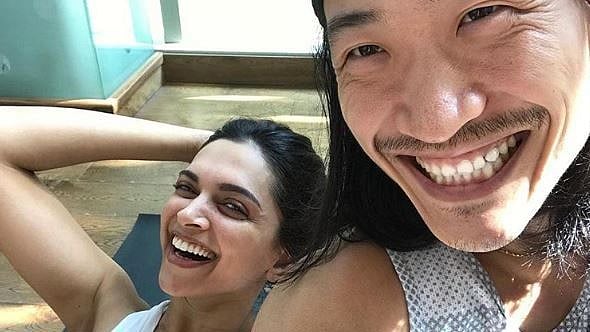 Deepika Padukone trains one last time at her gym before she gets hitched to Ranveer Singh.