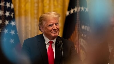 US President Donald Trump. 
