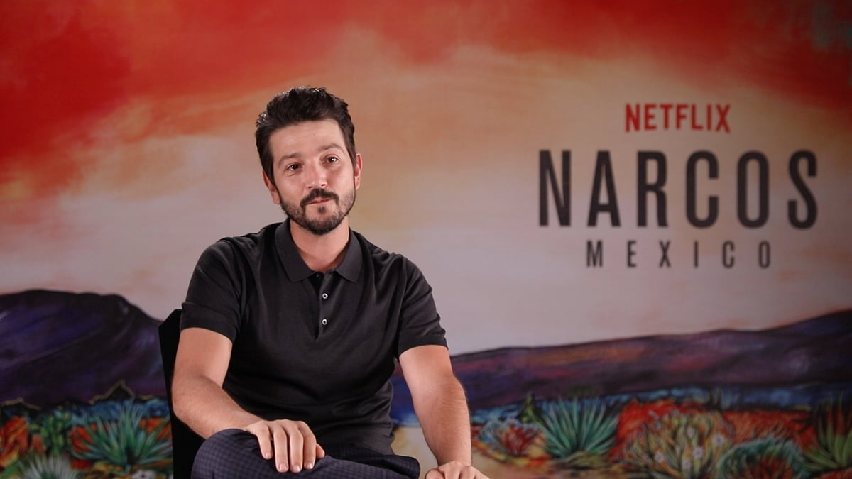 Diego Luna plays the Mexican drug lord Felix Gallardo in <i>Narcos: Mexico.</i>