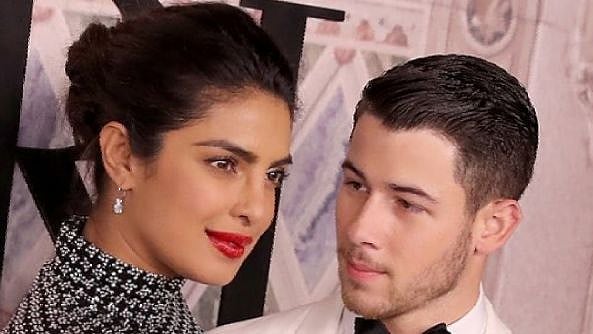 Priyanka Chopra and Nick Jonas. 