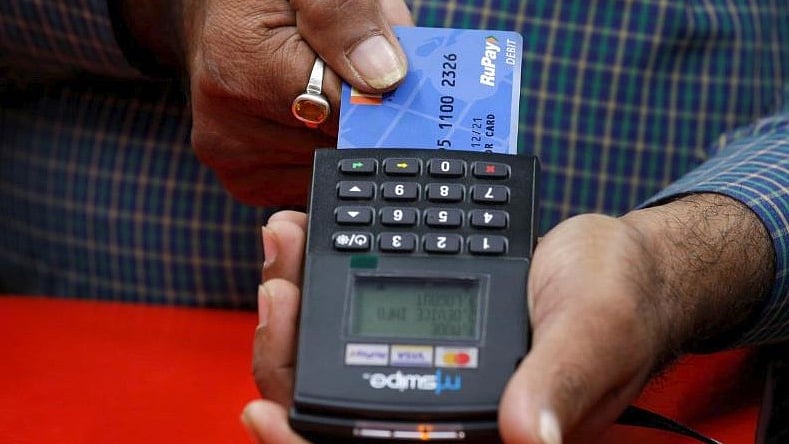 A RuPay debit card
