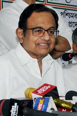 Kolkata: Congress leader P. Chidambaram addresses a press conference in Kolkata, on Nov 8, 2018. (Photo: IANS)