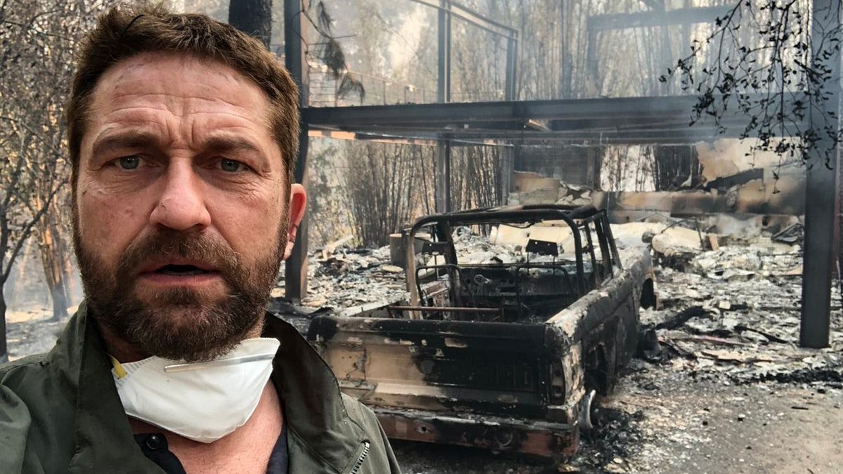 Neil Young, Lady Gaga, Gerard Butler and Miley Cyrus are among the celebrities whose homes have been destroyed by the deadly wildfires in California.