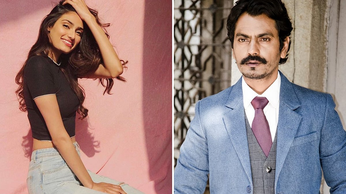 Athiya Shetty co-stars with Nawazuddin Siddiqui in <i>Motichoor</i> <i>Chaknachoor</i>.