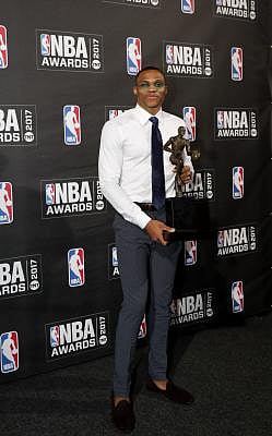 Russell Westbrook. (Xinhua/Wang Ying/IANS)