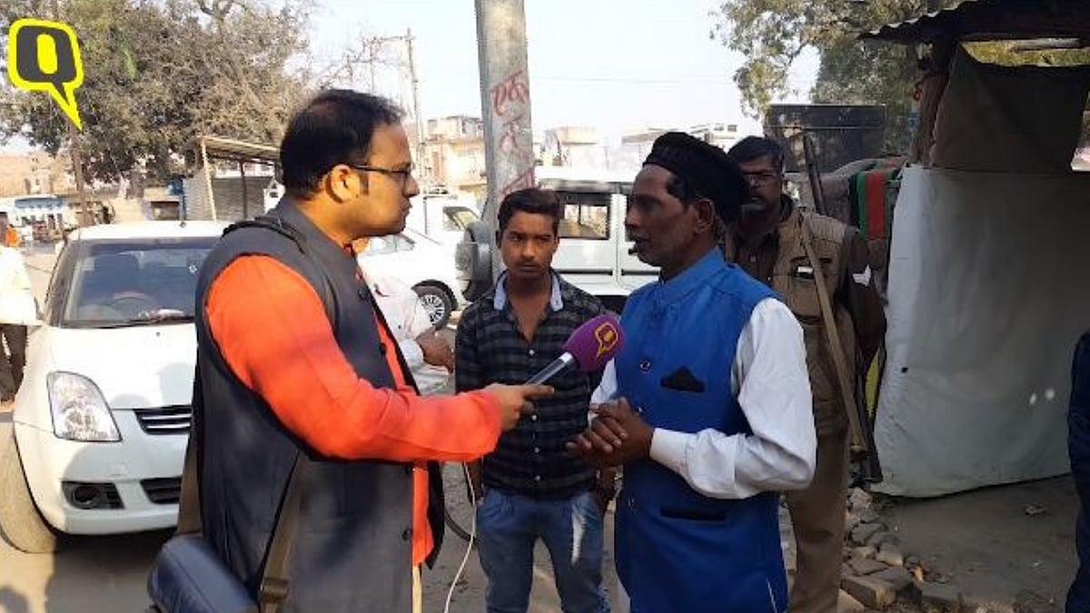 Iqbal Ansari, one of the litigants in the Babri Masjid case, has expressed fear for his community in the city.