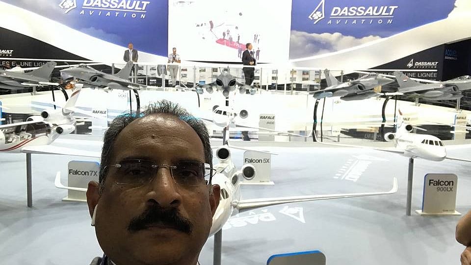 Dassault India Representative Venkata Rao Posina. 