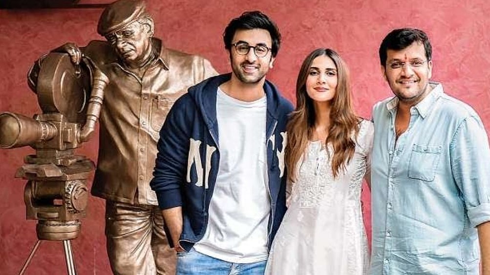 Ranbir Kapoor, Vaani Kapoor &amp; director Karan Malhotra.