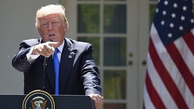 US President Donald Trump. 