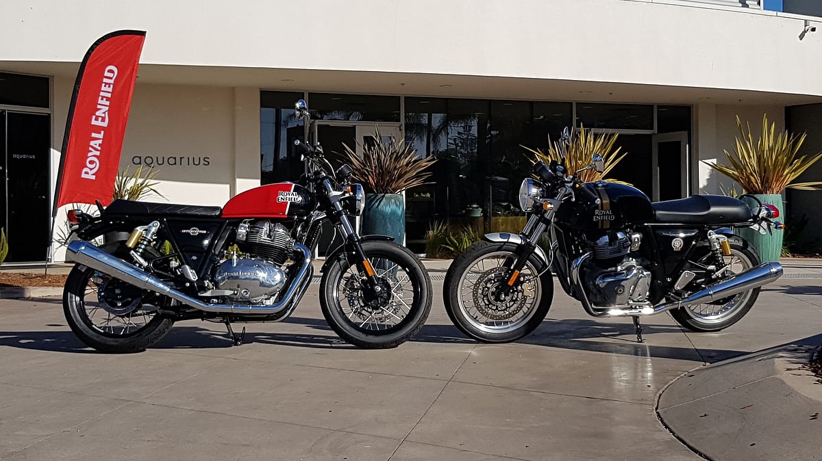 The Royal Enfield Interceptor 650 and Continental GT 650 are available in India from 14 November.&nbsp;