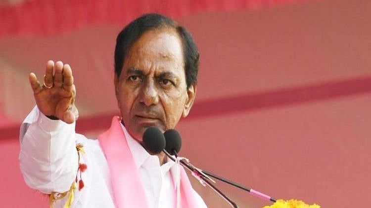 TRS chief K Chandrasekhar Rao