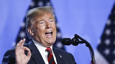 File image of US President Donald Trump.