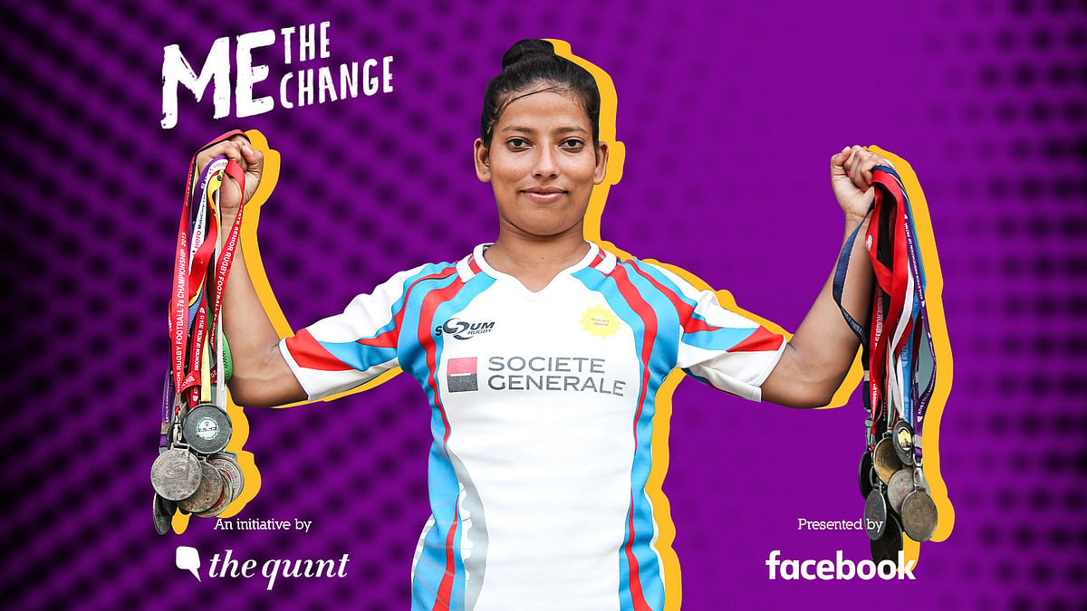 Sweta Shahi is an Indian rugby player. Despite representing India in three international championships, her village in Bihar doesn’t have a ground where she can practice. 