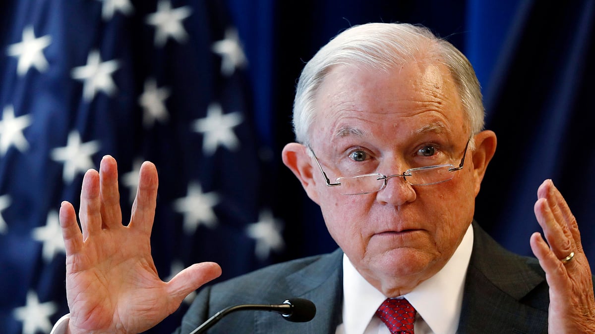 File photo of Jeff Sessions. 