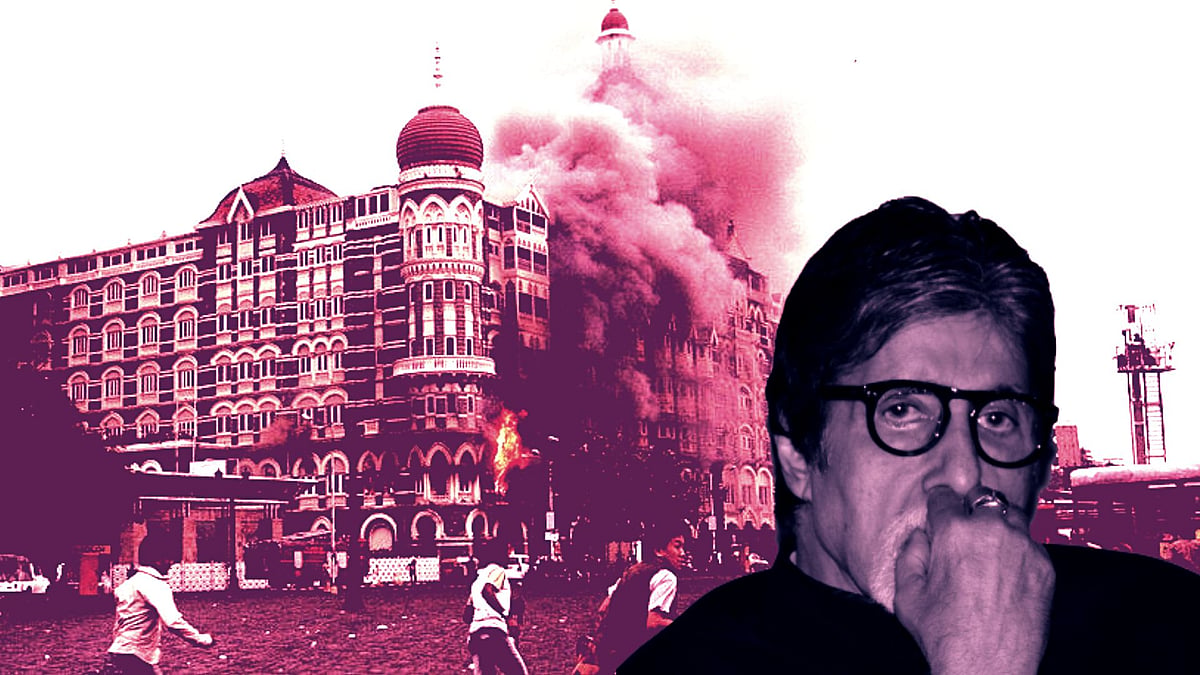 The actor told the crowd gathered at the Gateway of India that collective solidarity is too strong to be broken by cowards.