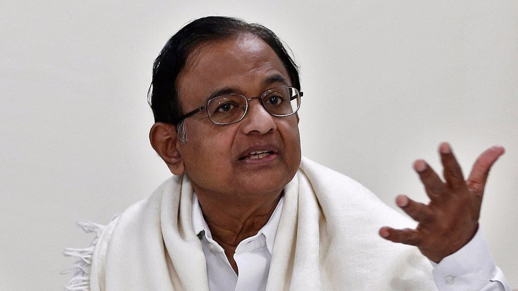 Former Finance Minister P Chidambaram.