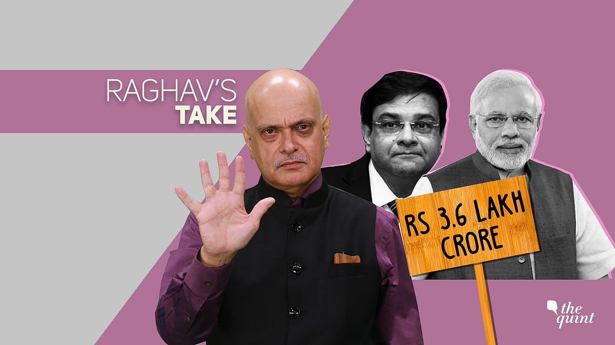 There are just five ways RBI can pay the dividend of Rs 3.6 lakh crore to the Modi government. 