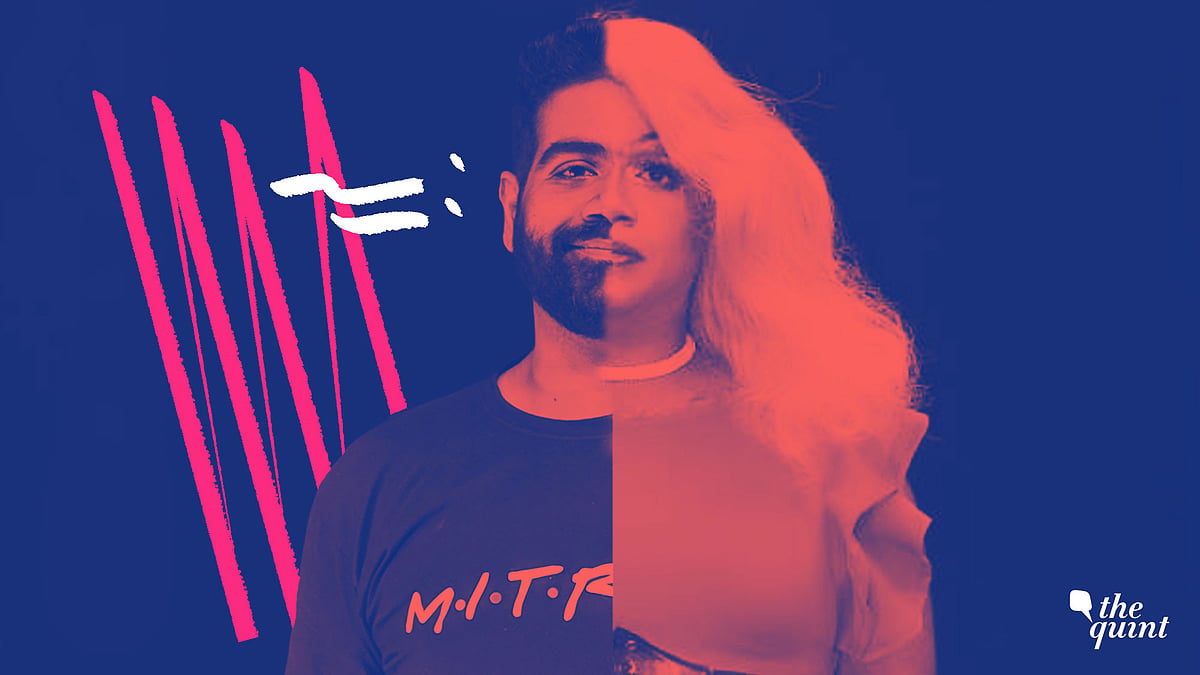 Vishnu Gopinath is a journalist at <b>The Quint</b>. He volunteered to get a full-on drag queen makeover. 
