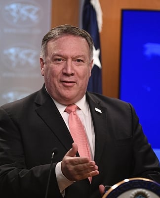 U.S. Secretary of State Mike Pompeo. (Xinhua/Liu Jie/IANS)