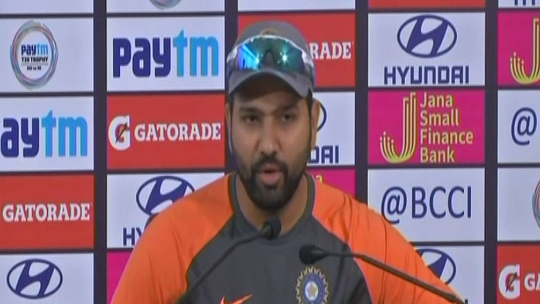 Indian captain Rohit Sharma.