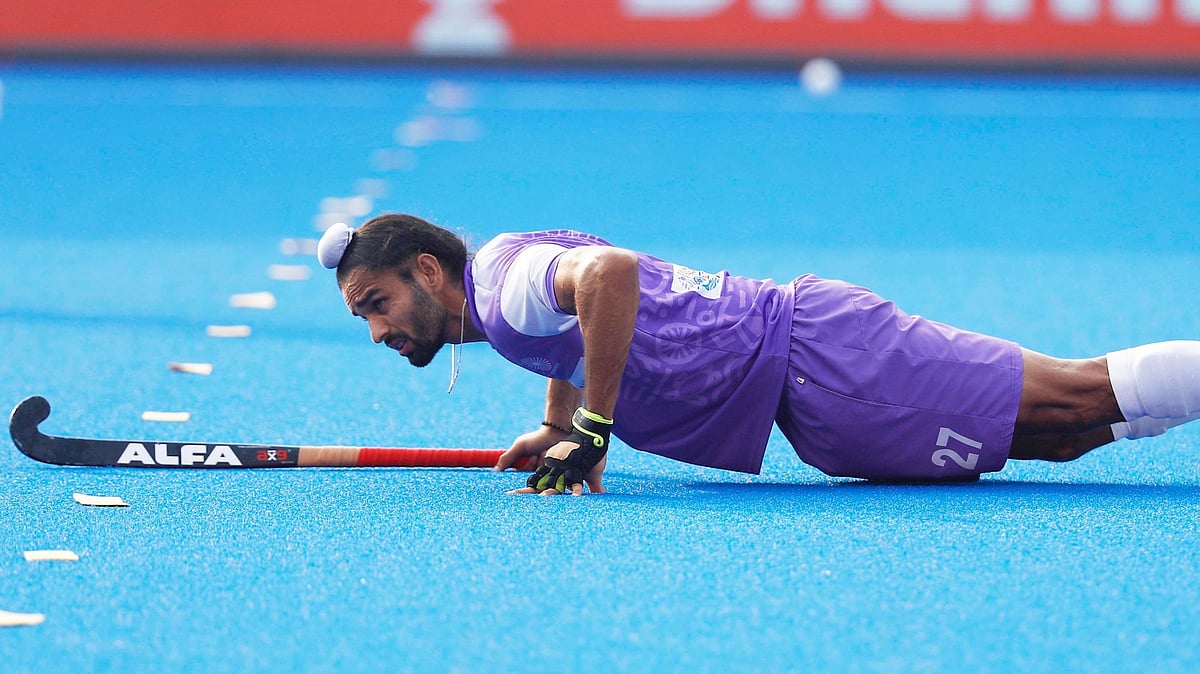 Indian men’s hockey team ahead of the Hockey World Cup in Bhubaneswar.&nbsp;