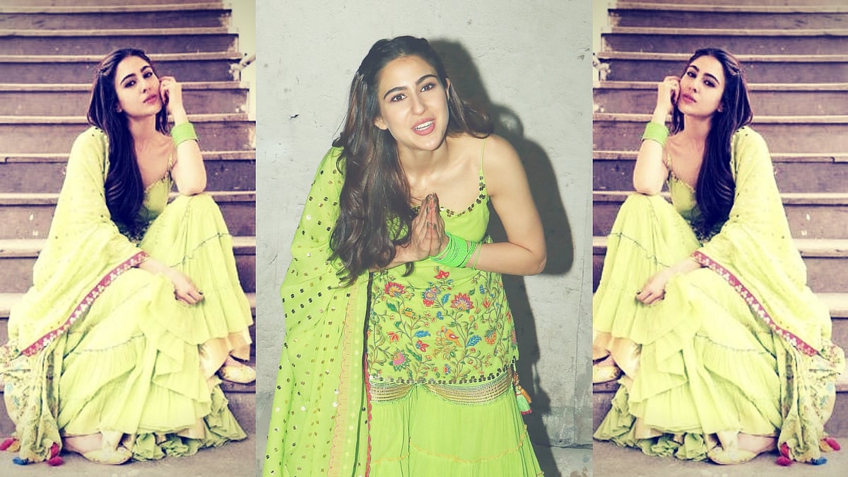 Sara Ali Khan at her candid best.