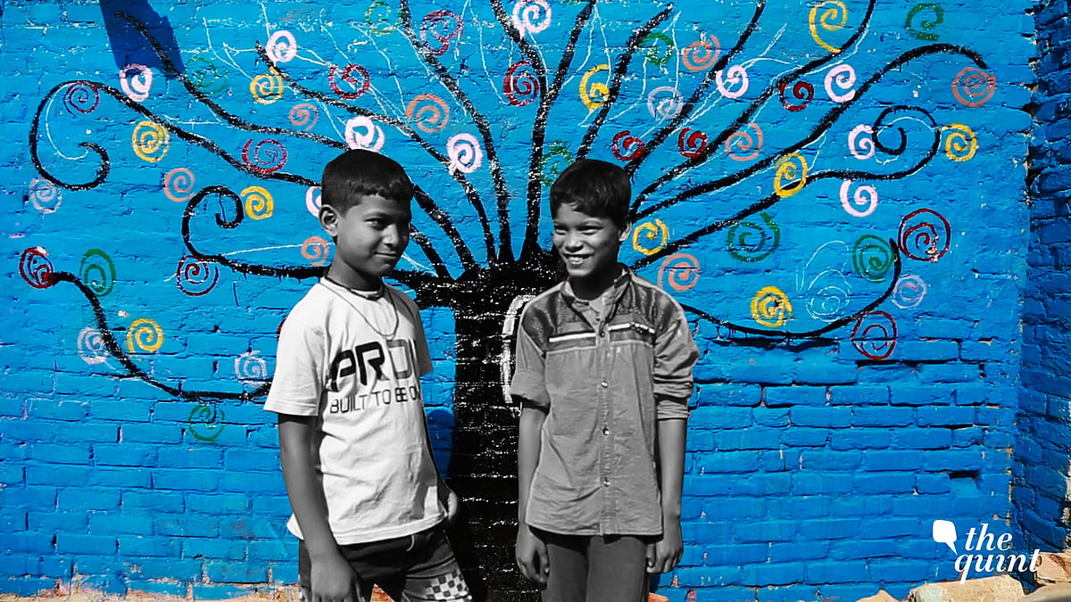 Diwali came early this year to New Delhi’s Sanjay Camp as the lanes exploded in a riot of colour.