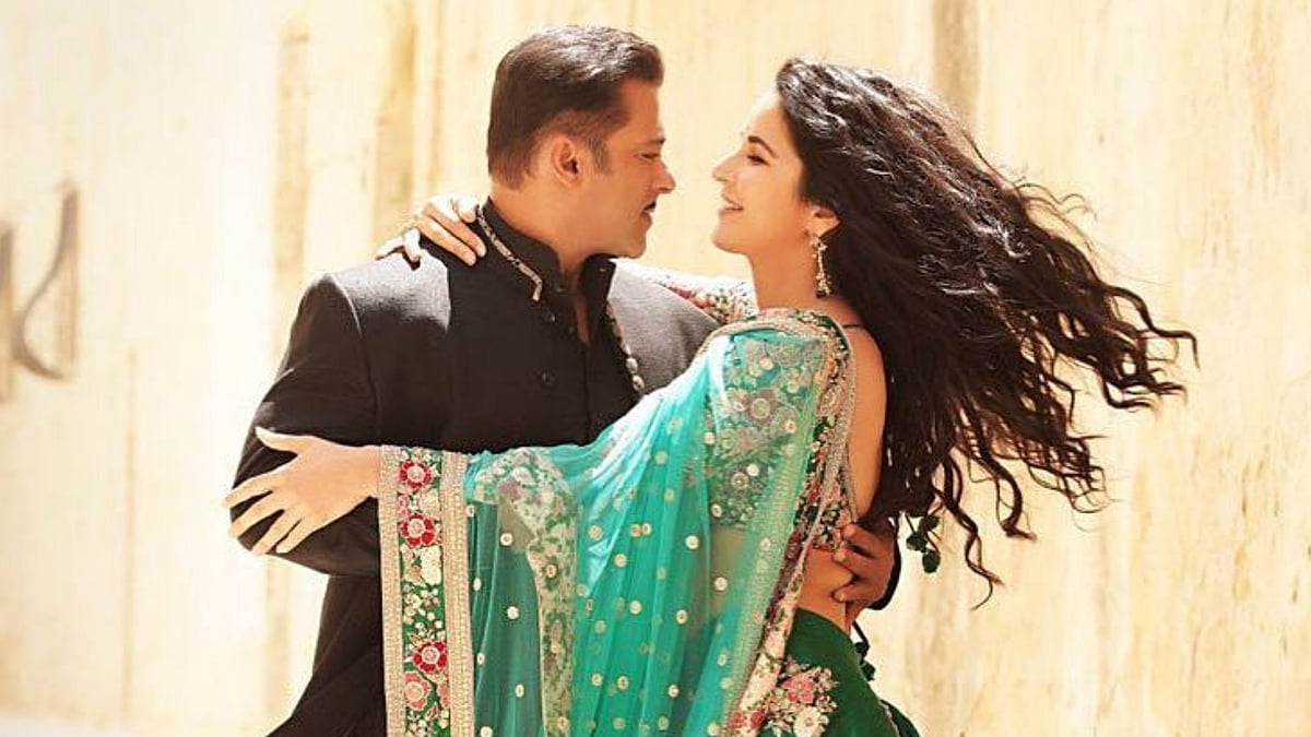 Salman Khan and Katrina Kaif on the sets of ‘Bharat’.