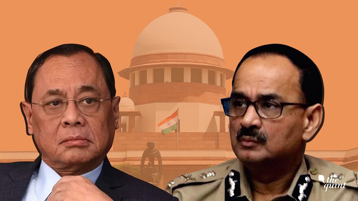 CJI Gogoi and CBI chief Alok Verma.