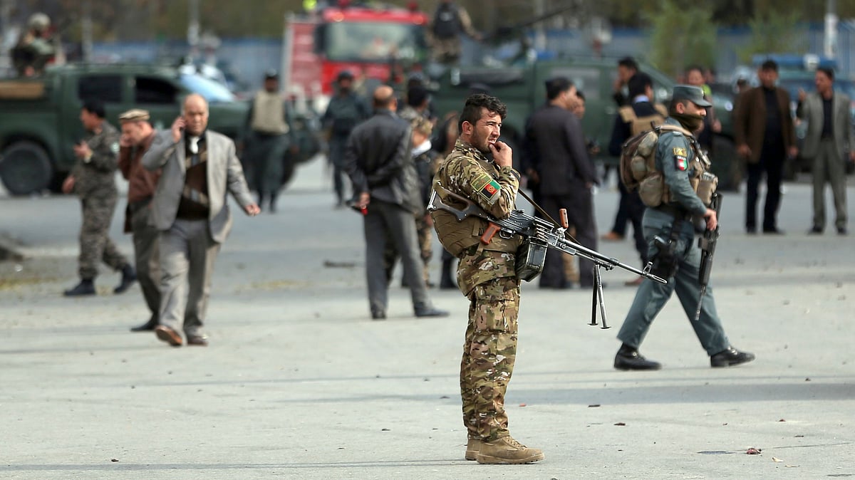 Afghan officials confirmed that at least four people have been killed in the bombing. 