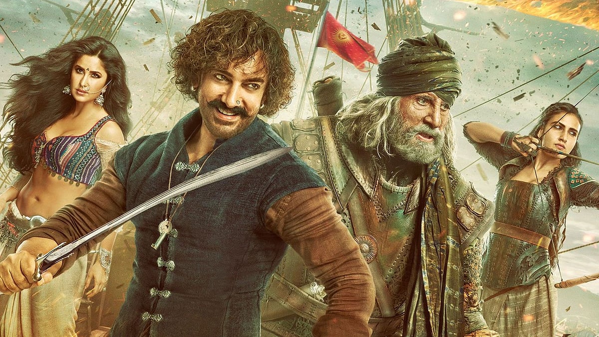 Aamir khan in ‘Thugs of Hindostan’.