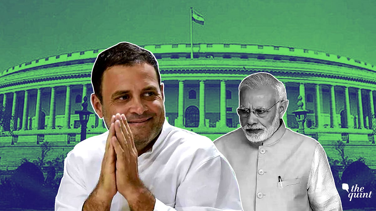 File image of Congress President Rahul Gandhi and Prime Minister Narendra Modi.&nbsp;