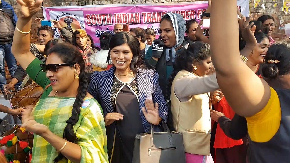 Anti-Trans Bill 2018 protest.