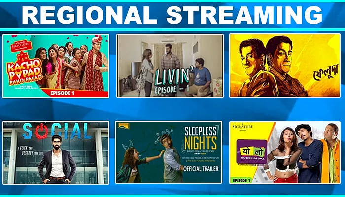 Regional Language web series is a new normal&nbsp;