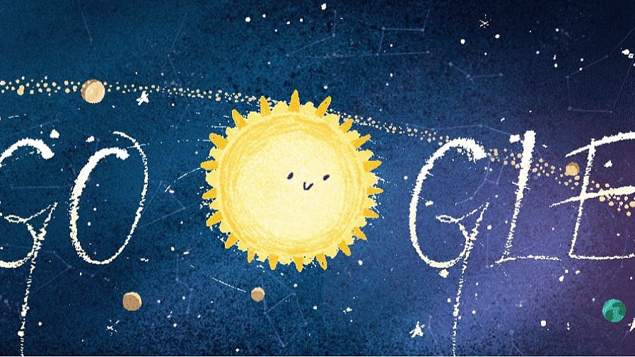 A screengrab taken from the Google search engine page.