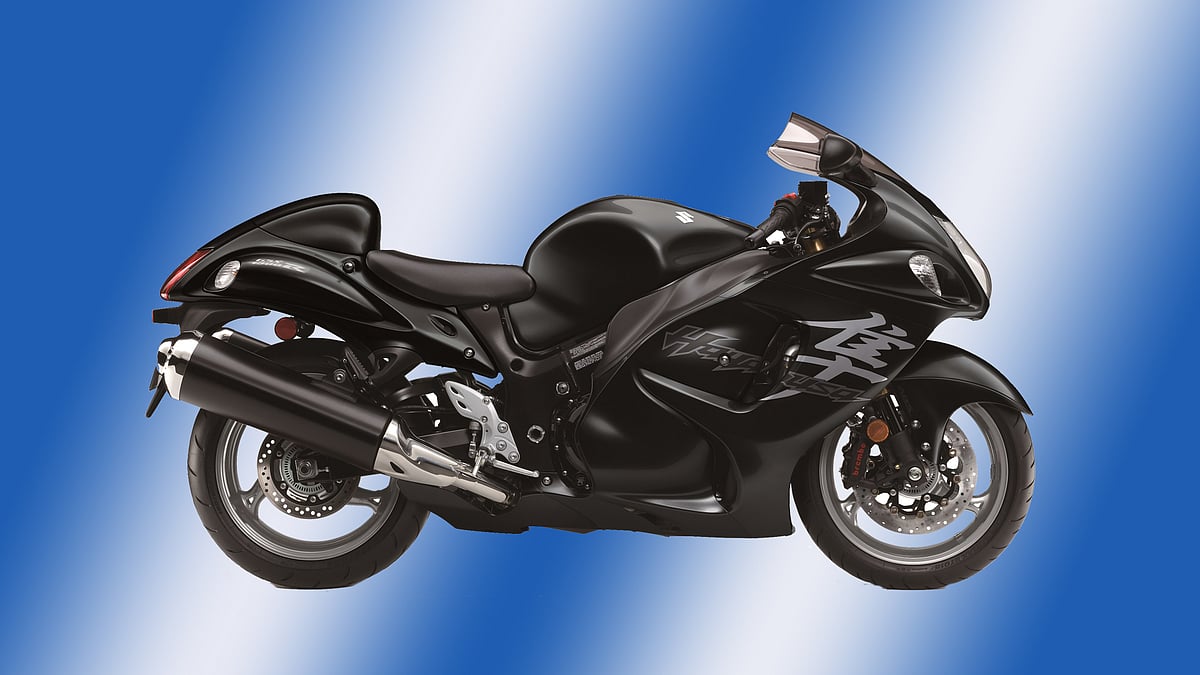 The new Suzuki Hayabusa 2019 edition.