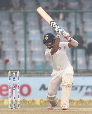 Cheteshwar Pujara. (File Photo: Surjeet Yadav/IANS)