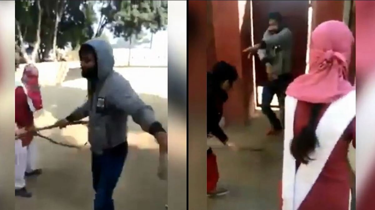 Girls Thrash ‘Eve-Teaser’ Inside School Premises in UP’s Baghpat