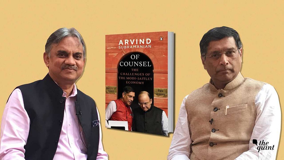 Former CEA Arvind Subramanian gave an exclusive interview to <b>The Quint</b>