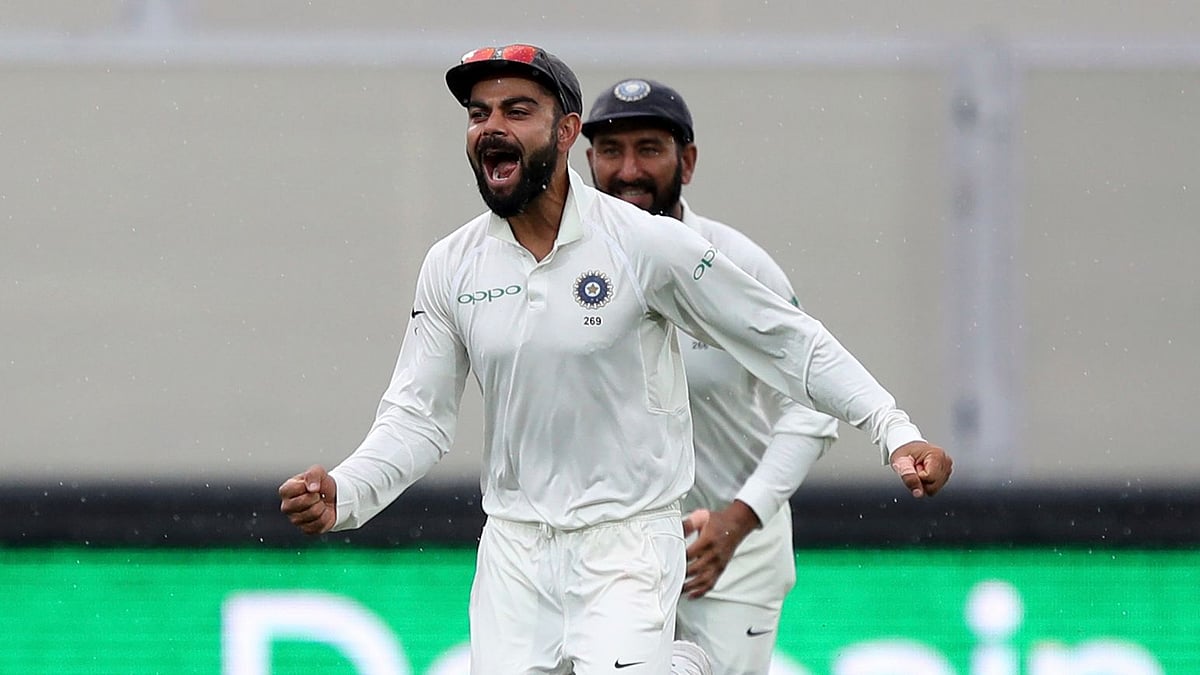 India beat Australia in their first match of the four-match series at Adelaide. 