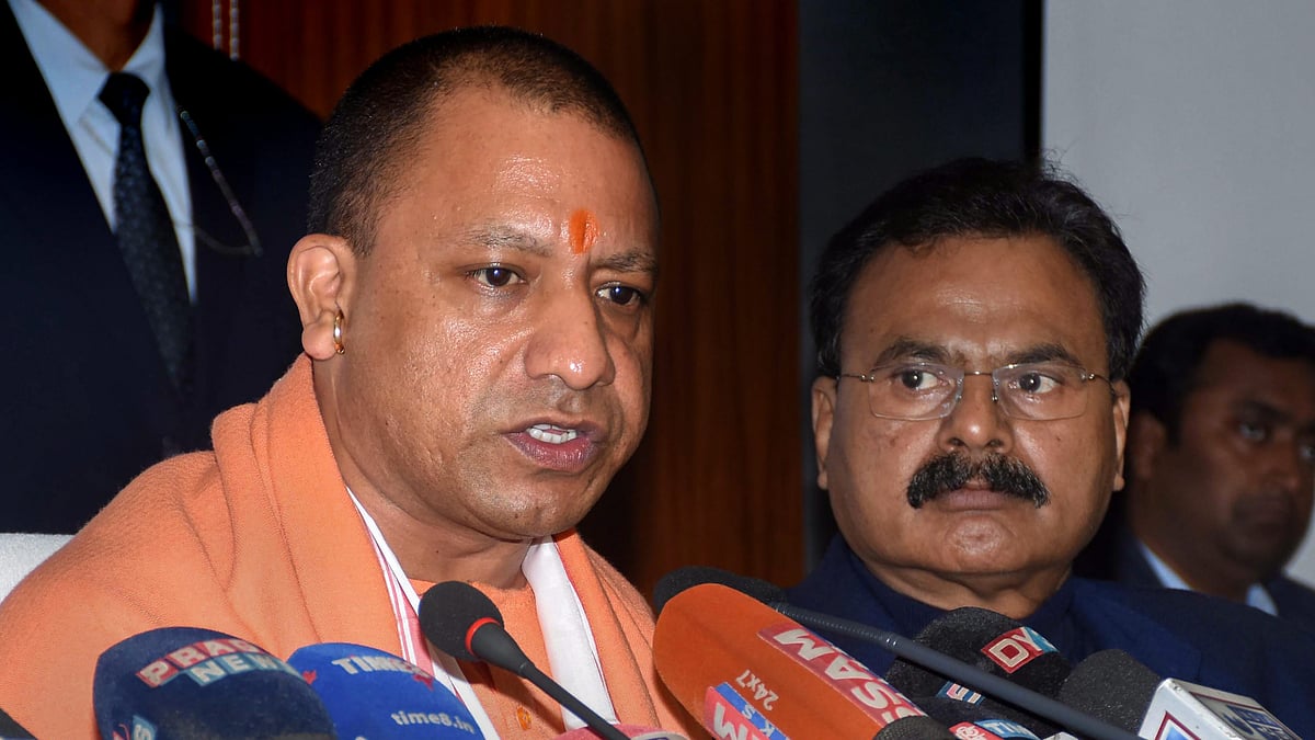 Uttar Pradesh Chief Minister Yogi Adityanath.