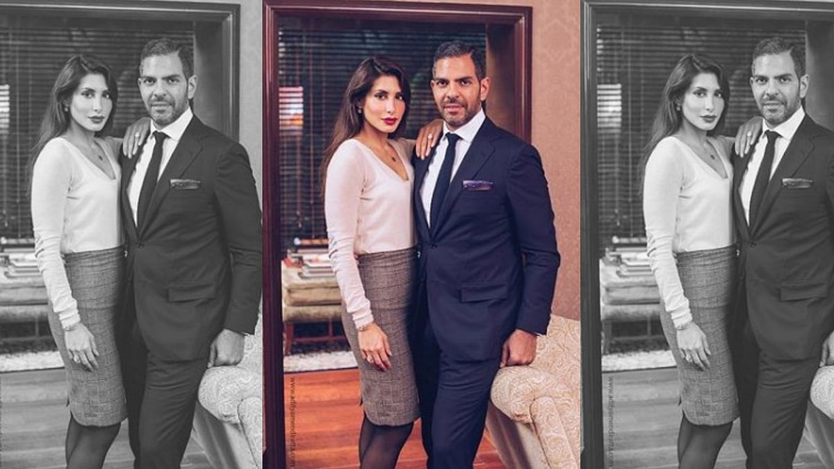 Priya Sachdev and Sunjay Kapur. 